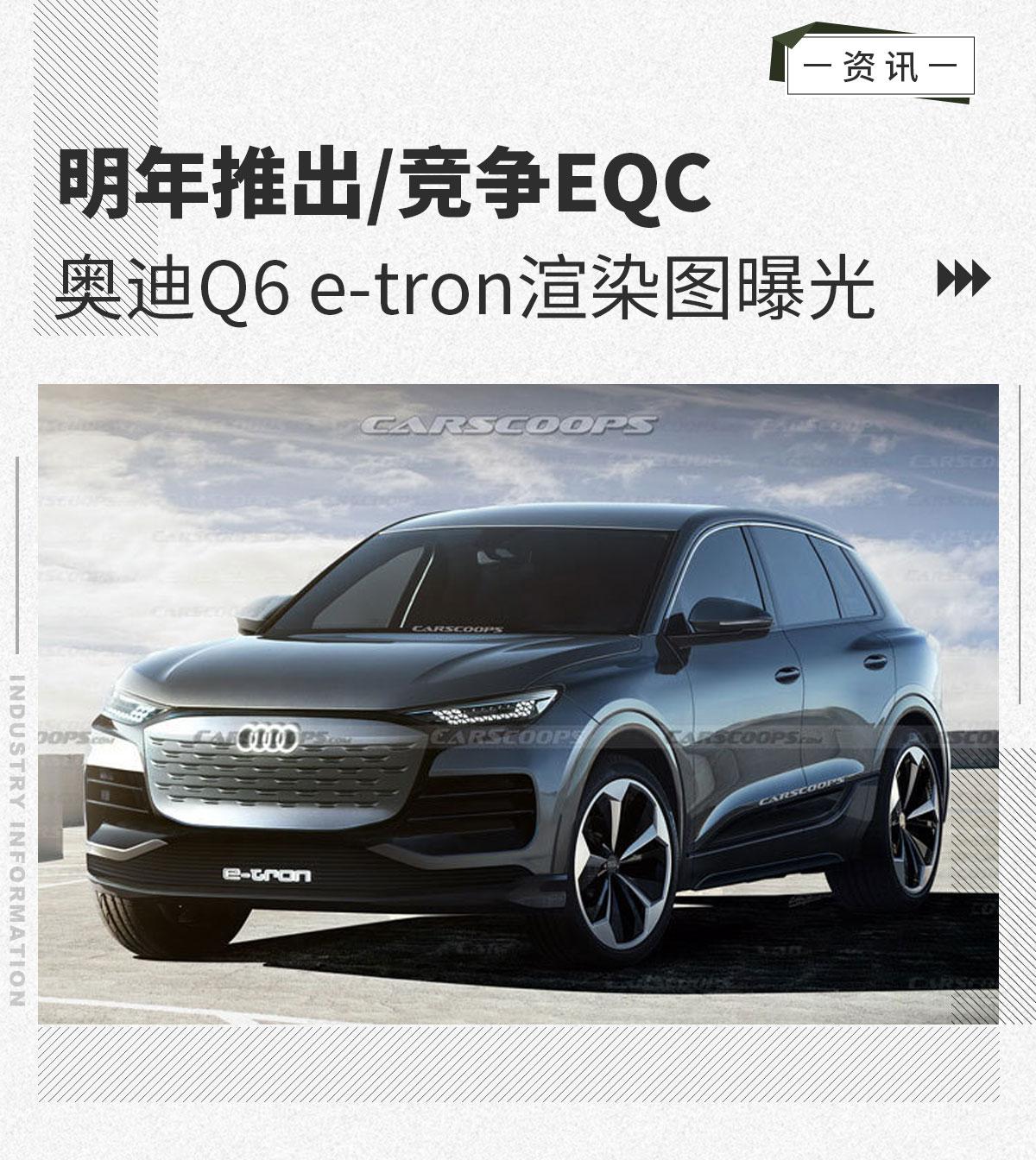 奥迪Q6 E-tron电动SUV将开放预订